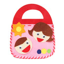 1 Pcs Non-woven Cloth Bag Cartoon Handmade DIY Applique Bag Crafts Kids Toys ME