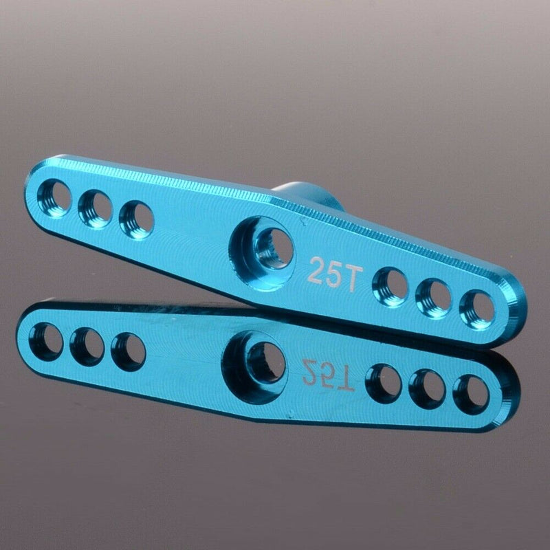 25T Steering Servo Arm Horn Metal Full Throttle Parts Double Steering Arm f O7L9