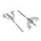 16x Bass Drum Claws Hook W/ Tension Rods For Drum Parts Repair