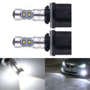 2x 880 899 10SMD Car LED Bulbs Xenon White 12V Headlight Fog/Driving Light Lamp