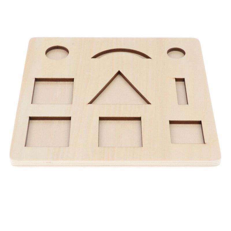 Montessori Solid Grammar Symbols with Base, 10pcs/set Learning and Education