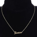 Women Name Pendant Chain Customized Handwrite Signature Necklace/Jessica