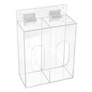 Clear Wall Mounting Glove Rack Glove Facemask Box Dispenser Holder