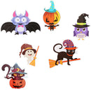 6PCs Ceiling Hanging Swirl Halloween Party Decor Room Bar Festival Ornamen3C