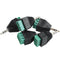 5pcs 3.5mm (1/8inches) Stereo Audio Male to AV 3-Screw Terminal Female Conn B8H1