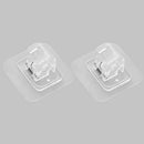 1pair Rail Rack Multifunctional Towel Storage Kitchen Bathroom Wall Hooks Hanger