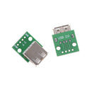 2pcs Hot Female Type A USB For 2.54MM PCB Board DIP Adapter JR