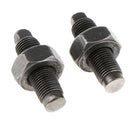 2pcs Solid Valve Adjusting Screws With Nuts For 50-125cc ATV