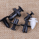 100Pcs 6Size Car Panels Door Fender Repair Rivets Screw Clips Fastener Push Pins