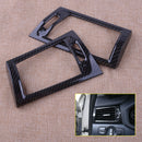 2X Carbon Fiber Style Side Air Vent Cover Trim fit for BMW X3 X4 F25 F26 2017 Hf