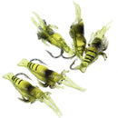 5pcs/lot Shrimp Fishing Lures Artificial Soft Insect Bait Silicone Bait JR