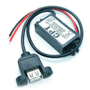 DC 12V To 5V 3A 15W USB Output Power Adapter Converter Module For Car Boat  3C