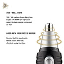 Electric Nose Hair Trimmer Nose and Ear Eyebrow Clippers Nasal X1O2 Water I5Z8