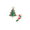 19pcs metal alloy mixed christmas charms set jewellery pendants decor M&OME
