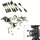 For WPL B14 B16 B24 1/16 Military Truck RC Car DIY Upgrade Steering Pull Rod Kit