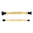 Double Ended Wooden Grip Valve Grinding Stick Lapping Tool Set 2 Pcs N7H1