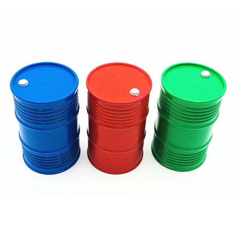 1:10 Rc Crawler Accessories Oil Drum Fuel Tank Container For Axial Scx10 6. G8U3