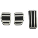 Car Gas Fuel Pedal Brake Clutch Pedal Cover for Peugeot 2008 15-18 207 Cc S