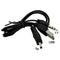 USB2.0 Charging Cord to Mini USB Male 3.5mm Jack Plug Audio Bluetooth Cable LJ