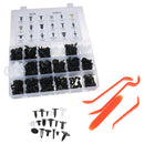 415pcs Car Body Plastic Push Pin Clips Fender Bumper Fasteners Rivet Screwdr Ew