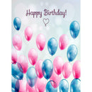 Happy Birthday Art Cloth Backdrop Photographic Studio Prop Kid Family Decor