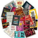25Pcs Motivational Life Quotes Diary Stickers Skateboard Laptop Luggage DecaJ Gw