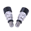 2pcs M5x0.8 Motocross Fork Air Bleeder Valves Bolt for Showa&KAYABA Forks Black