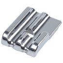 New Universal Metal Double Welting Piping Cording Foot For Singer Brother J V5S3