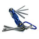 Folding Star Key Set Portable Wrench Tool Chrome Vanadium Steel T10-T40