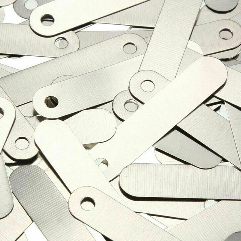 1 Set 100pcs SPCC Nickel DIY Solder Tabs For 14500 AA Sub C Battery