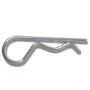 100 Pieces Stainless R-Shaped Steel R Clips Spring Hitch Cotter Hair Pin