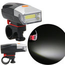 5W COB LED Bicycle Bike Cycling Front Rear Tail Light +5LED Taillight Night
