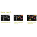 4Pcs/set colorful scraping painting drawing paper children education toys N %o