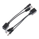 1set POE Cable Passive Power Over Ethernet Adapter Cable POE Splitter InjecS Hn