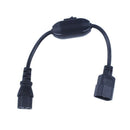 Special PDU UPS Power Cord Cable, IEC 320 C14 to C13 with On/Off Switch 30c