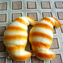 Lovely Croissants Soft DIY   phone Charm Bread Straps 8CM OZME