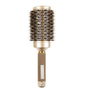 Pro Hair Dressing Brush Ceramic Iron Round Comb Magic Styling Combs (53mm) A