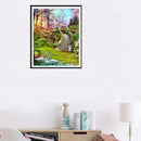5D DIY Full Drill Diamond Painting Fantasy Bridge Cross Stitch Embroidery