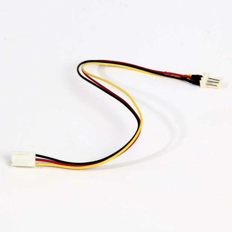 10pcs 12V 3-Pin Male to 3-pin Female PC Fan Power Extension Lengthen Cable