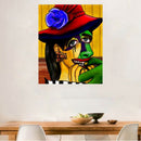 Full Square Diamond Painting Hat Woman Diamond Embroidery Sale 5D Diy Diamo