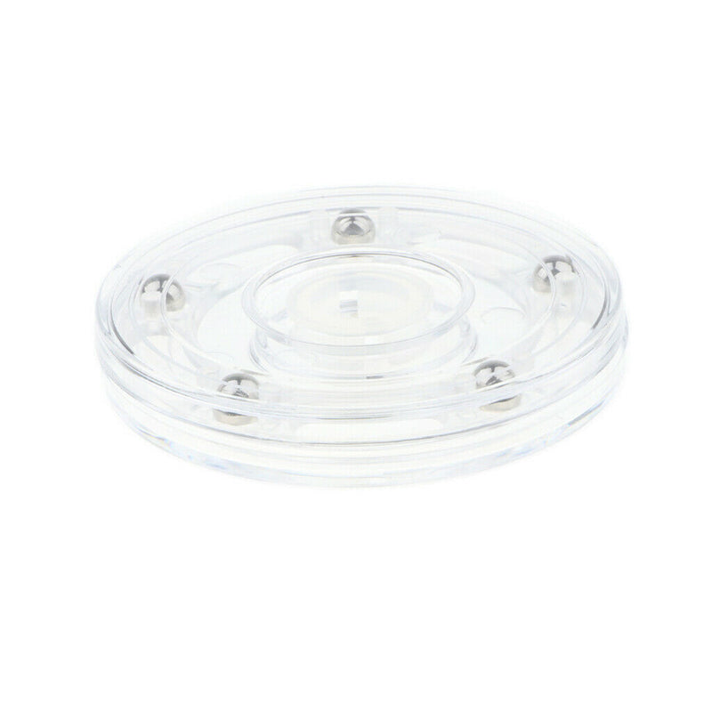 3'' Turntable Acrylic Rotating Display Stand for Watches Jewelries - Clear