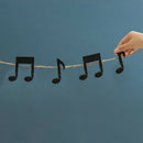 Creative Musical Notation Paper Clip Clothes Pegs Notes Food Bag Seal- OZ