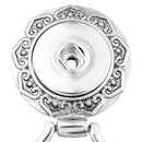 2pcs Alloy Snap Button Magnetic Eyeglass Holder ID Badge Eye Glasses Brooch