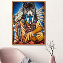 5D DIY Full Drill Diamond Painting Cross Stitch Embroidery Kit (Indian06)