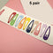 Girls Mini Metal Princess Side Hair Clip Candy Color