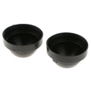 1 Pair Car LED Headlight Bulb Dust Seal Covers Waterproof Headlamp Cap 100mm