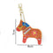 5X Crystal Rhinestone Horse Pendant Car Keyring Bag Keychain Key Ring Chain Gift