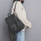 Korean Style Women PU Leather Casual Backpack Rivet Travel Bag School Bag