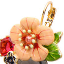 Creative Design Earrings Wild Enamel Enamel Diamond Earrings Temperament Se M9U2