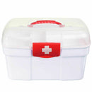 2Layers Health Pill Medicine Chest First Aid Kit Case Box Container Storage J8M2